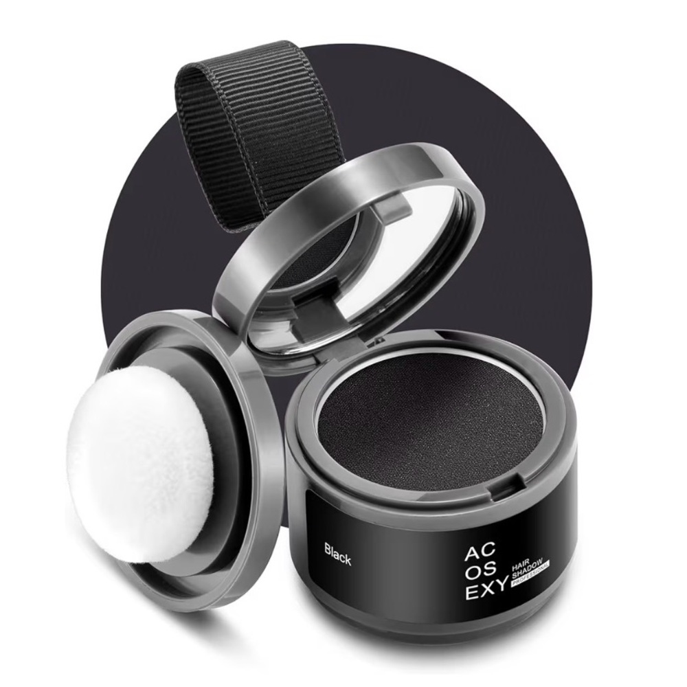 Powder root touch up with applicator black